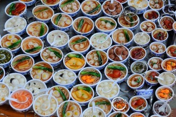 名物料理のキーホルダー